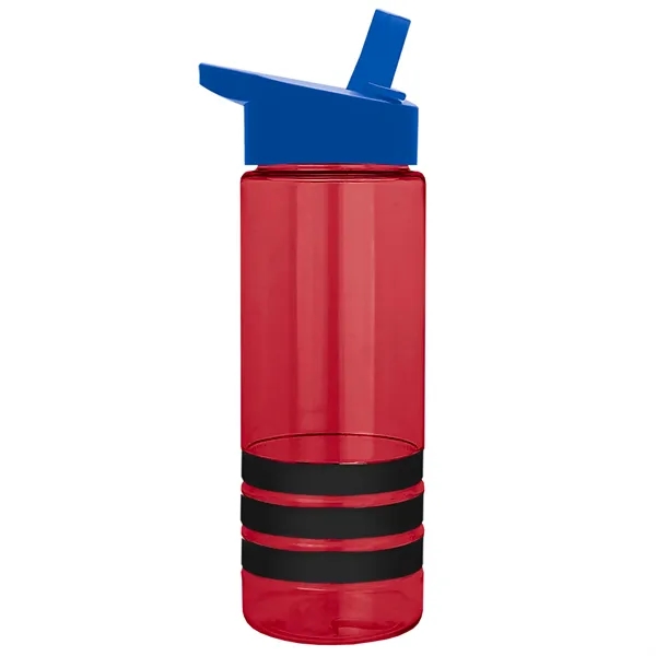 Garyline® Sergeant Stripe Tritan® Bottle with Flip-Straw ...... from ASI 40480 Koozie Group