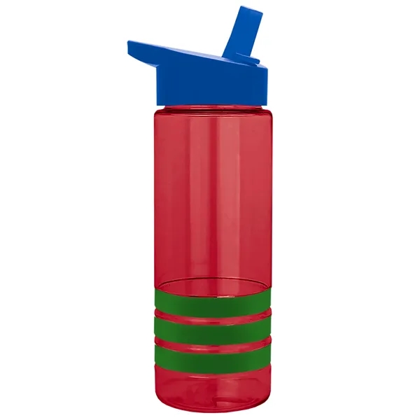 Garyline® Sergeant Stripe Tritan® Bottle with Flip-Straw ...... from ASI 40480 Koozie Group