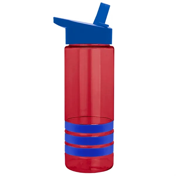 Garyline® Sergeant Stripe Tritan® Bottle with Flip-Straw ...... from ASI 40480 Koozie Group