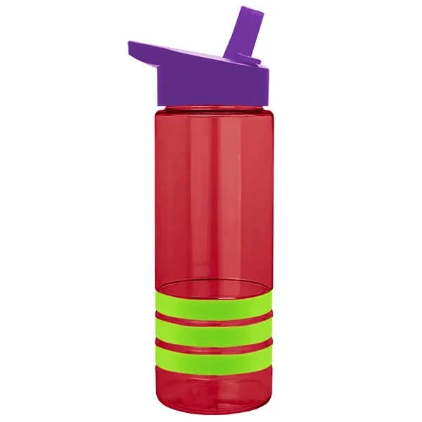 Garyline® Sergeant Stripe Tritan® Bottle with Flip-Straw ...... from ASI 40480 Koozie Group