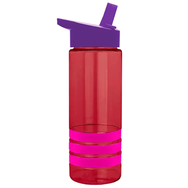 Garyline® Sergeant Stripe Tritan® Bottle with Flip-Straw ...... from ASI 40480 Koozie Group