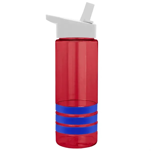 Garyline® Sergeant Stripe Tritan® Bottle with Flip-Straw ...... from ASI 40480 Koozie Group