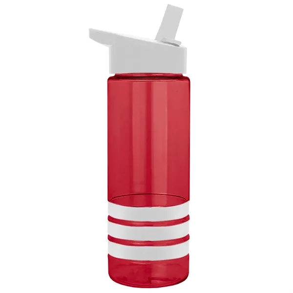 Garyline® Sergeant Stripe Tritan® Bottle with Flip-Straw ...... from ASI 40480 Koozie Group