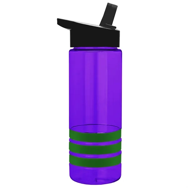 Garyline® Sergeant Stripe Tritan® Bottle with Flip-Straw ...... from ASI 40480 Koozie Group