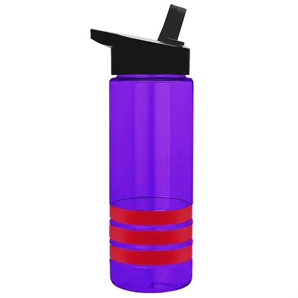 Garyline® Sergeant Stripe Tritan® Bottle with Flip-Straw ...... from ASI 40480 Koozie Group