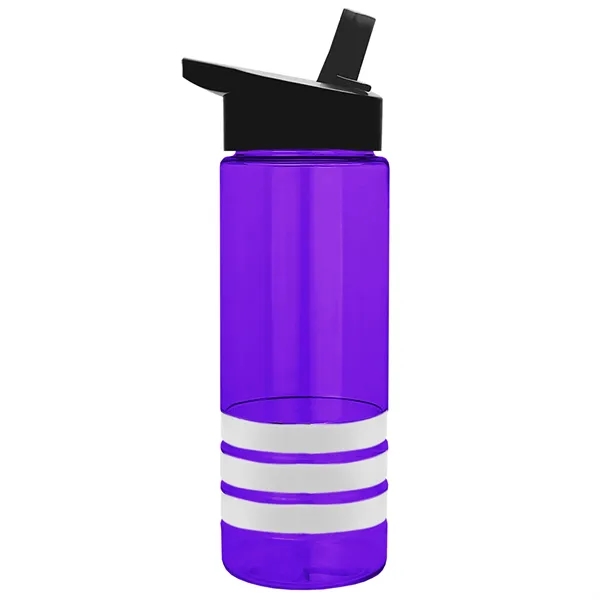 Garyline® Sergeant Stripe Tritan® Bottle with Flip-Straw ...... from ASI 40480 Koozie Group