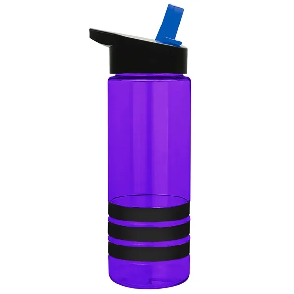 Garyline® Sergeant Stripe Tritan® Bottle with Flip-Straw ...... from ASI 40480 Koozie Group