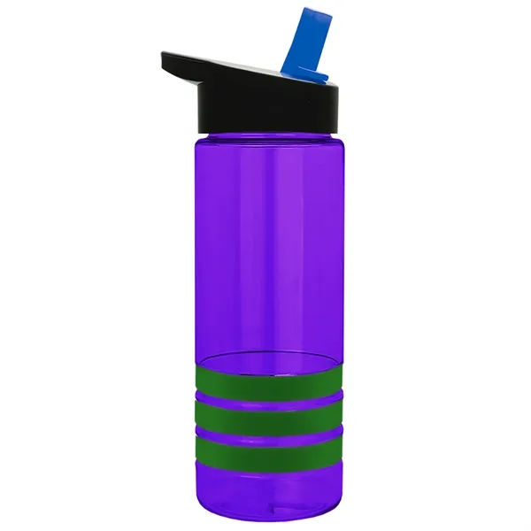 Garyline® Sergeant Stripe Tritan® Bottle with Flip-Straw ...... from ASI 40480 Koozie Group