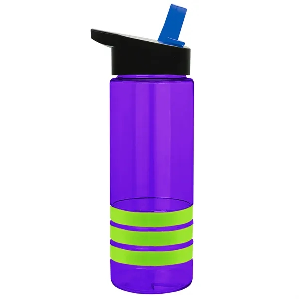 Garyline® Sergeant Stripe Tritan® Bottle with Flip-Straw ...... from ASI 40480 Koozie Group