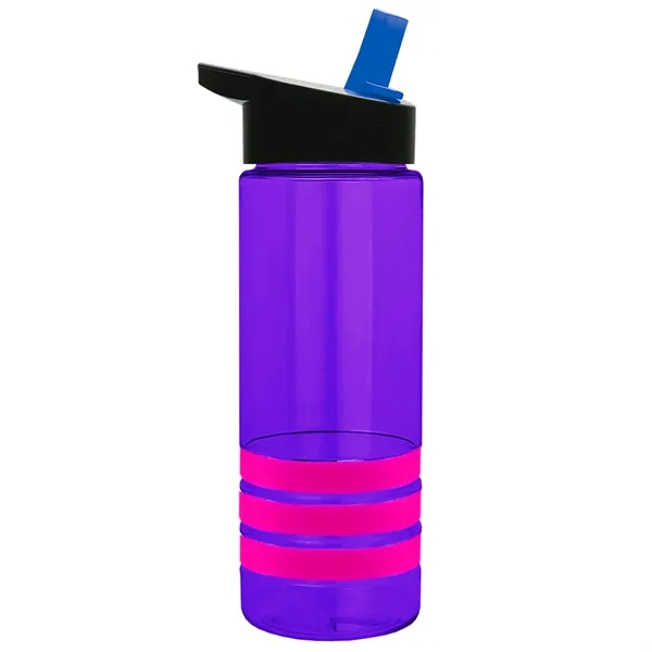 Garyline® Sergeant Stripe Tritan® Bottle with Flip-Straw ...... from ASI 40480 Koozie Group