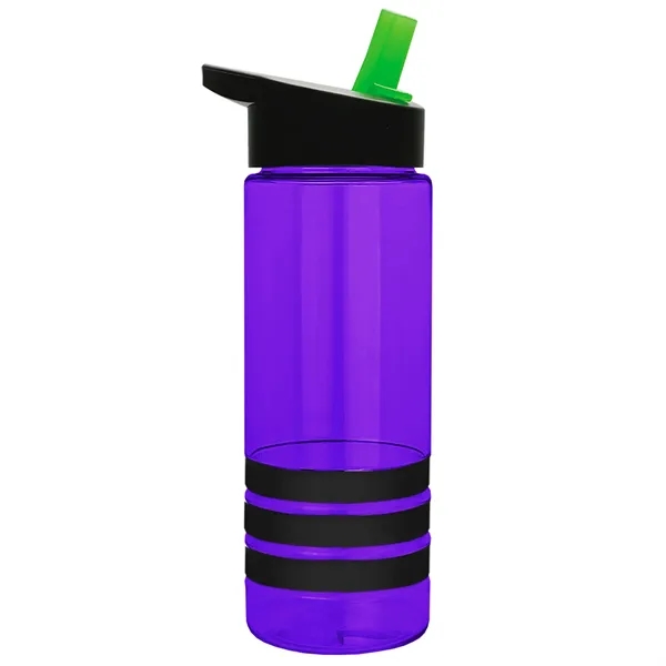 Garyline® Sergeant Stripe Tritan® Bottle with Flip-Straw ...... from ASI 40480 Koozie Group