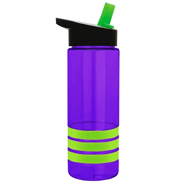 Garyline® Sergeant Stripe Tritan® Bottle with Flip-Straw ...... from ASI 40480 Koozie Group