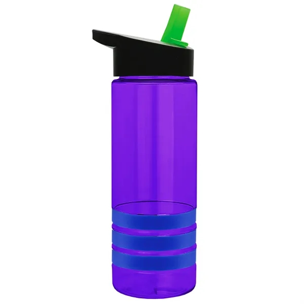 Garyline® Sergeant Stripe Tritan® Bottle with Flip-Straw ...... from ASI 40480 Koozie Group