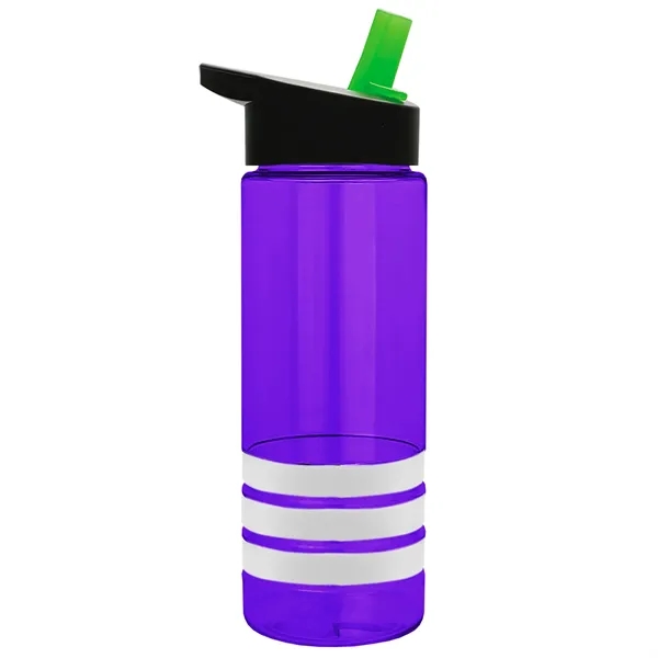 Garyline® Sergeant Stripe Tritan® Bottle with Flip-Straw ...... from ASI 40480 Koozie Group