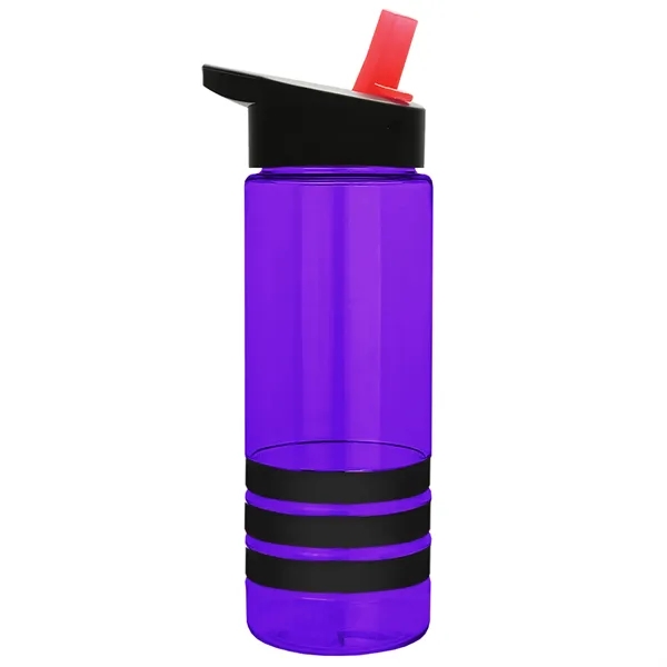 Garyline® Sergeant Stripe Tritan® Bottle with Flip-Straw ...... from ASI 40480 Koozie Group