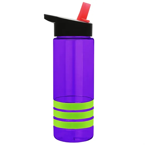 Garyline® Sergeant Stripe Tritan® Bottle with Flip-Straw ...... from ASI 40480 Koozie Group