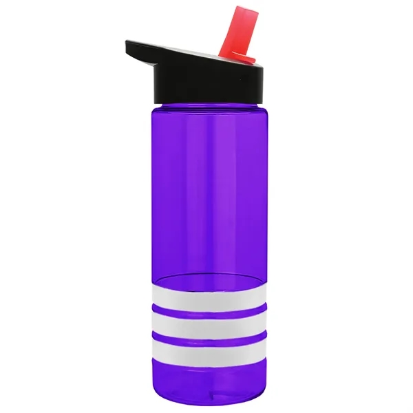 Garyline® Sergeant Stripe Tritan® Bottle with Flip-Straw ...... from ASI 40480 Koozie Group