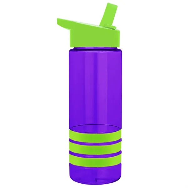 Garyline® Sergeant Stripe Tritan® Bottle with Flip-Straw ...... from ASI 40480 Koozie Group