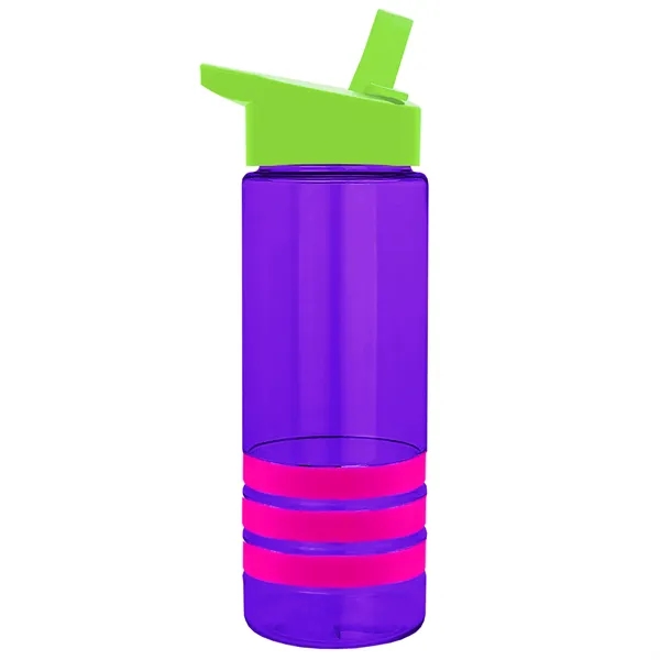 Garyline® Sergeant Stripe Tritan® Bottle with Flip-Straw ...... from ASI 40480 Koozie Group