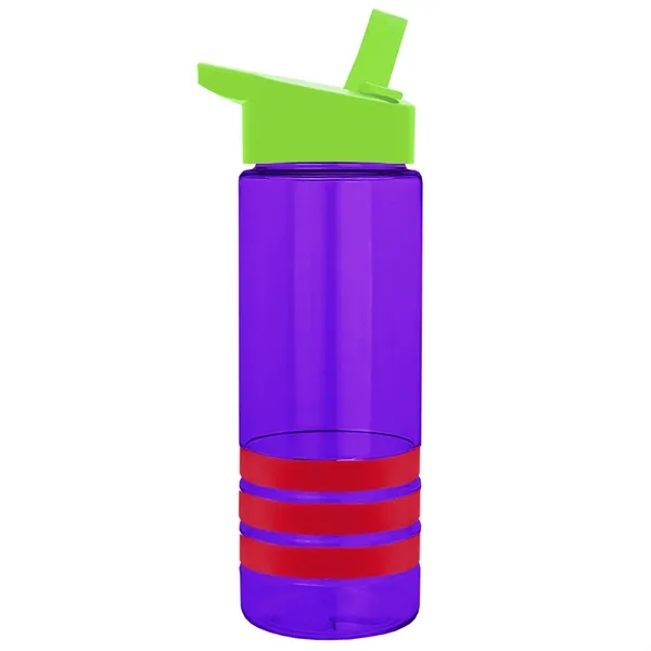 Garyline® Sergeant Stripe Tritan® Bottle with Flip-Straw ...... from ASI 40480 Koozie Group