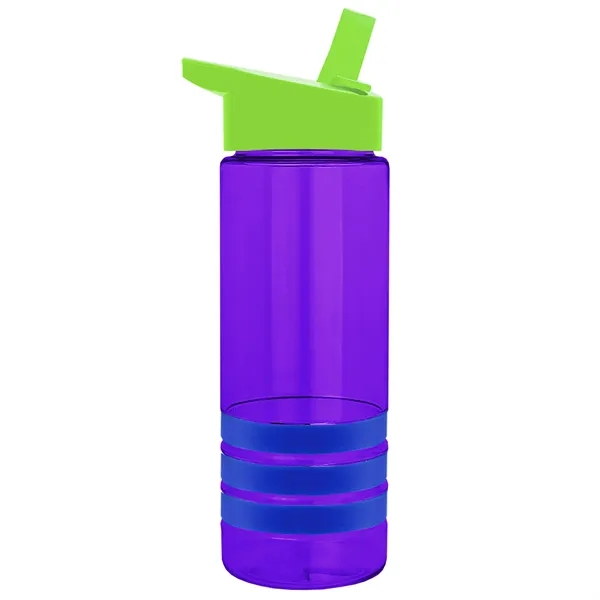 Garyline® Sergeant Stripe Tritan® Bottle with Flip-Straw ...... from ASI 40480 Koozie Group