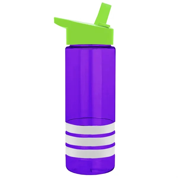 Garyline® Sergeant Stripe Tritan® Bottle with Flip-Straw ...... from ASI 40480 Koozie Group