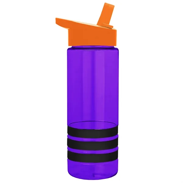 Garyline® Sergeant Stripe Tritan® Bottle with Flip-Straw ...... from ASI 40480 Koozie Group