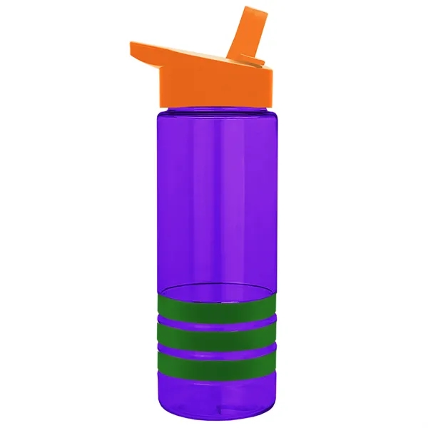 Garyline® Sergeant Stripe Tritan® Bottle with Flip-Straw ...... from ASI 40480 Koozie Group