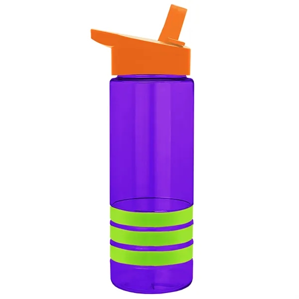 Garyline® Sergeant Stripe Tritan® Bottle with Flip-Straw ...... from ASI 40480 Koozie Group