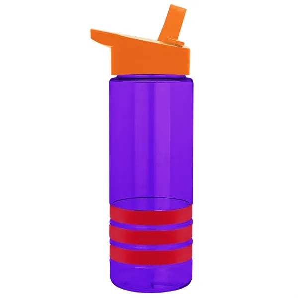 Garyline® Sergeant Stripe Tritan® Bottle with Flip-Straw ...... from ASI 40480 Koozie Group