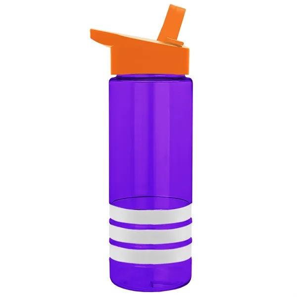 Garyline® Sergeant Stripe Tritan® Bottle with Flip-Straw ...... from ASI 40480 Koozie Group