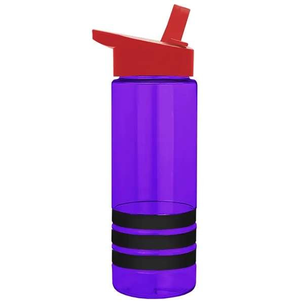 Garyline® Sergeant Stripe Tritan® Bottle with Flip-Straw ...... from ASI 40480 Koozie Group