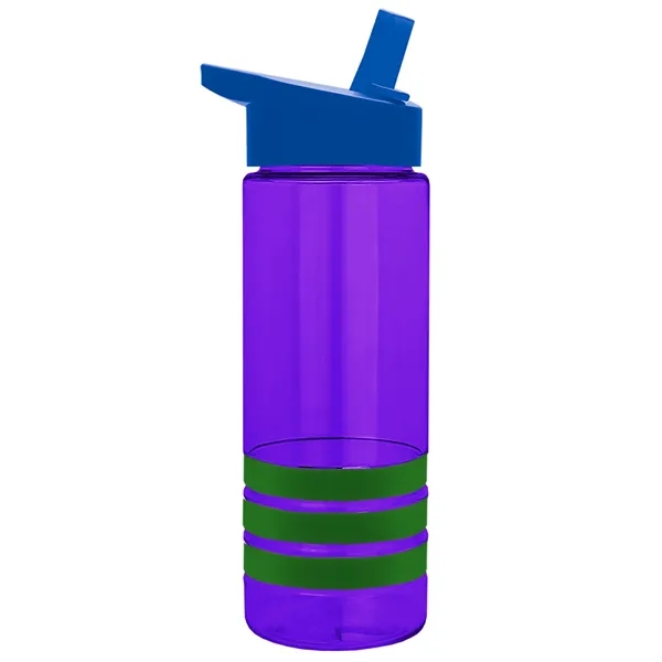 Garyline® Sergeant Stripe Tritan® Bottle with Flip-Straw ...... from ASI 40480 Koozie Group