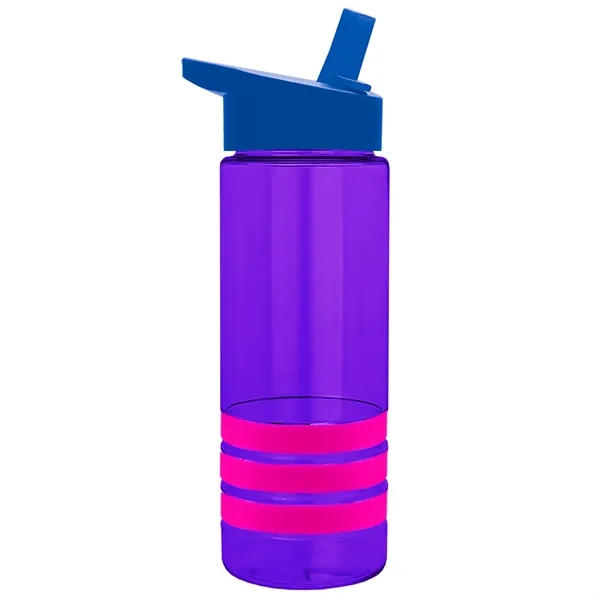 Garyline® Sergeant Stripe Tritan® Bottle with Flip-Straw ...... from ASI 40480 Koozie Group
