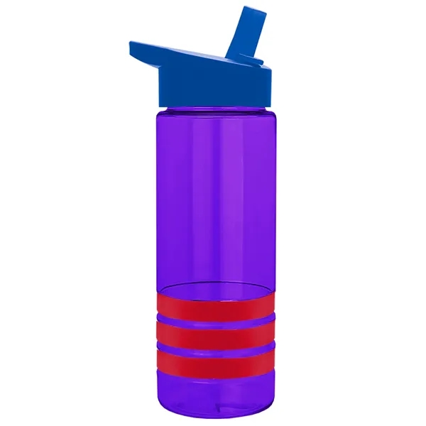 Garyline® Sergeant Stripe Tritan® Bottle with Flip-Straw ...... from ASI 40480 Koozie Group