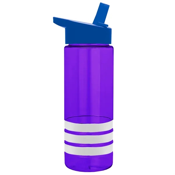 Garyline® Sergeant Stripe Tritan® Bottle with Flip-Straw ...... from ASI 40480 Koozie Group