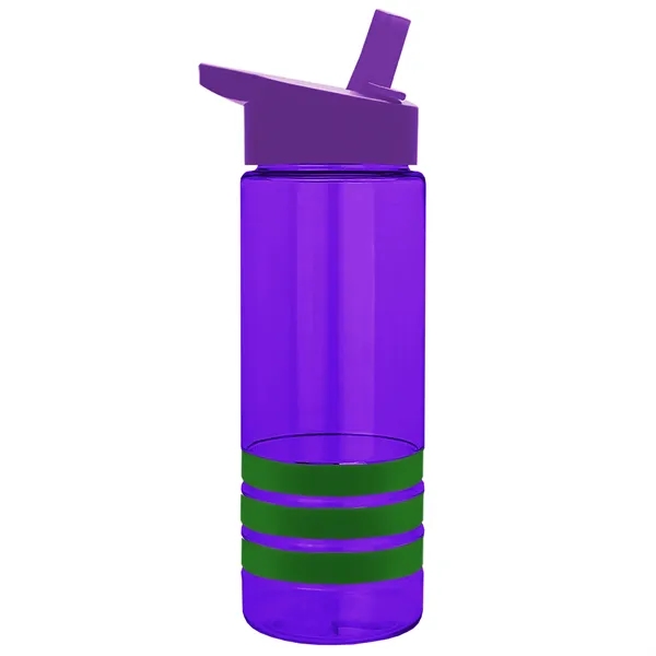 Garyline® Sergeant Stripe Tritan® Bottle with Flip-Straw ...... from ASI 40480 Koozie Group