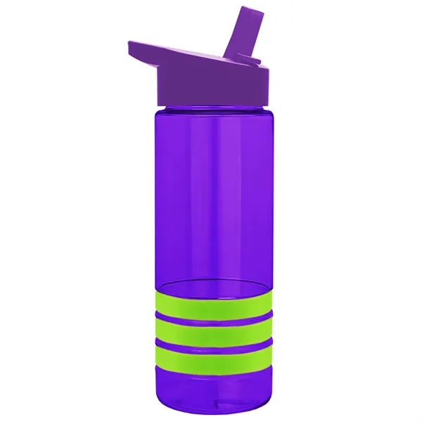 Garyline® Sergeant Stripe Tritan® Bottle with Flip-Straw ...... from ASI 40480 Koozie Group