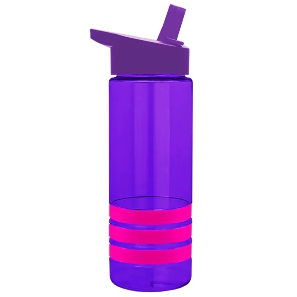Garyline® Sergeant Stripe Tritan® Bottle with Flip-Straw ...... from ASI 40480 Koozie Group