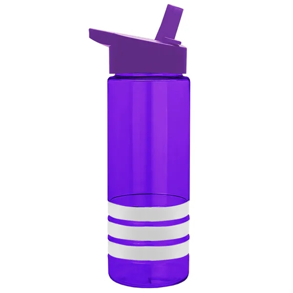 Garyline® Sergeant Stripe Tritan® Bottle with Flip-Straw ...... from ASI 40480 Koozie Group