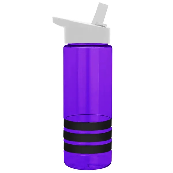 Garyline® Sergeant Stripe Tritan® Bottle with Flip-Straw ...... from ASI 40480 Koozie Group