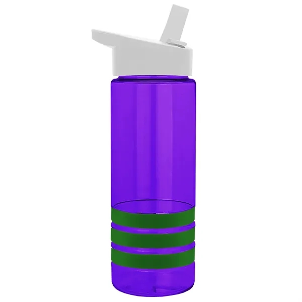 Garyline® Sergeant Stripe Tritan® Bottle with Flip-Straw ...... from ASI 40480 Koozie Group