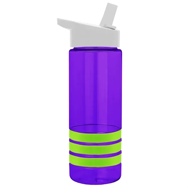Garyline® Sergeant Stripe Tritan® Bottle with Flip-Straw ...... from ASI 40480 Koozie Group