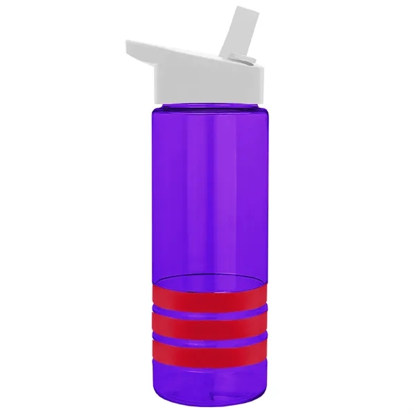 Garyline® Sergeant Stripe Tritan® Bottle with Flip-Straw ...... from ASI 40480 Koozie Group