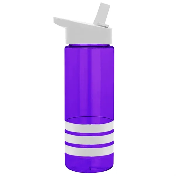Garyline® Sergeant Stripe Tritan® Bottle with Flip-Straw ...... from ASI 40480 Koozie Group
