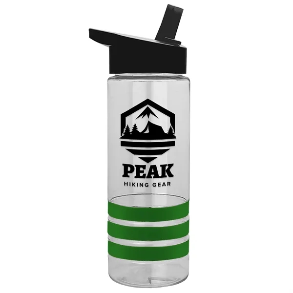 Garyline® Sergeant Stripe Tritan® Bottle with Flip-Straw ...... from ASI 40480 Koozie Group