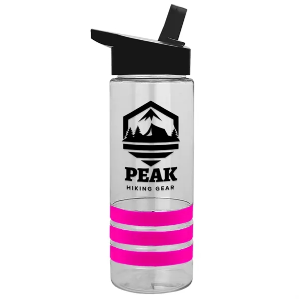 Garyline® Sergeant Stripe Tritan® Bottle with Flip-Straw ...... from ASI 40480 Koozie Group