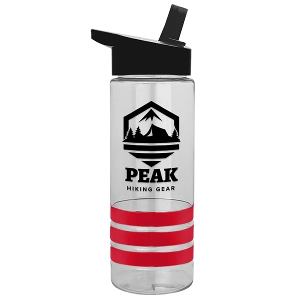 Garyline® Sergeant Stripe Tritan® Bottle with Flip-Straw ...... from ASI 40480 Koozie Group