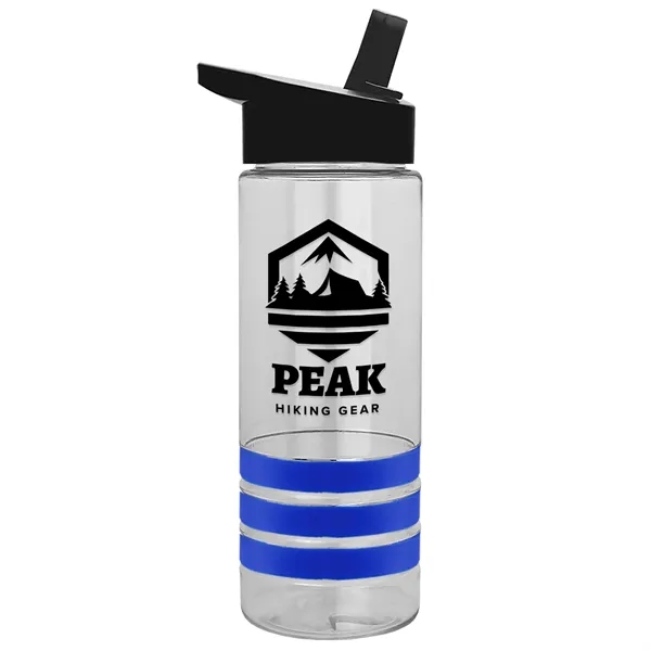 Garyline® Sergeant Stripe Tritan® Bottle with Flip-Straw ...... from ASI 40480 Koozie Group