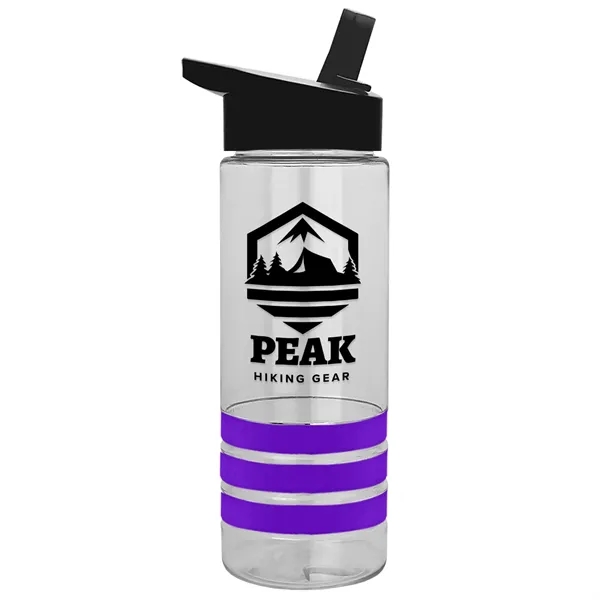 Garyline® Sergeant Stripe Tritan® Bottle with Flip-Straw ...... from ASI 40480 Koozie Group